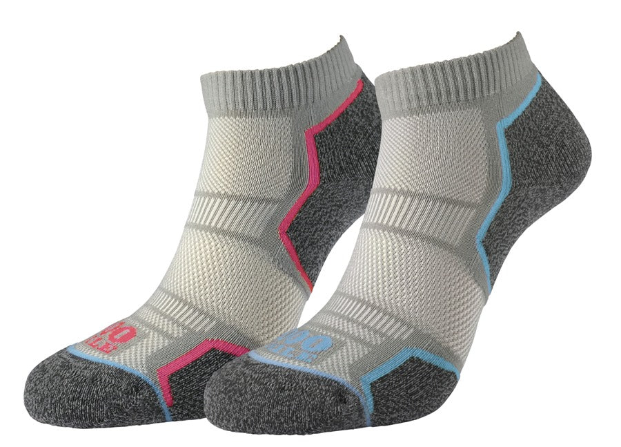 1000 Mile Ladies Run Anklet Repreve Sock- Twin Pack
