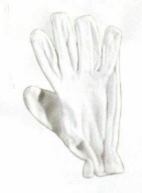 White Cotton Batting Inners Mens