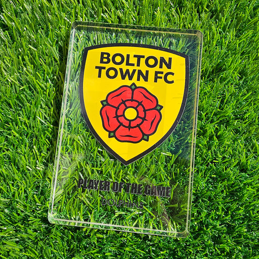 Personalised Football Award Plaques
