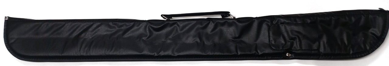 Black Vinyl 2 Piece Cue Case