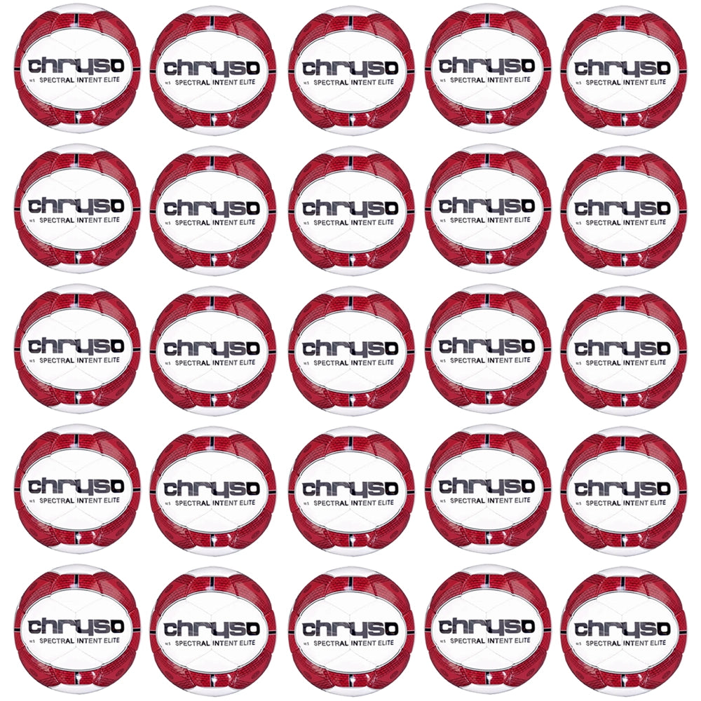 Chryso NPL Spectral Intent Elite Match Football Multipack of 25 match balls