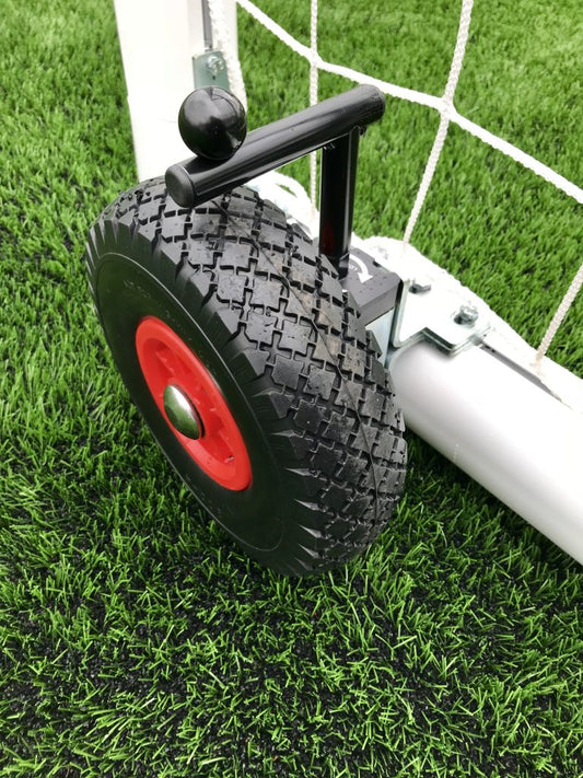 16×7 9v9 Freestanding Box Football Goals Pair