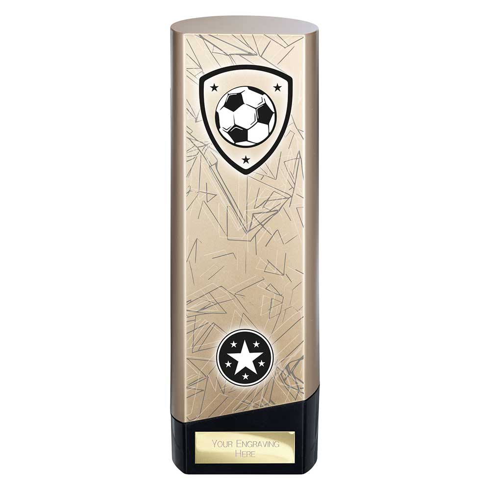 Gold Prime Heavyweight Football Trophy - 220mm