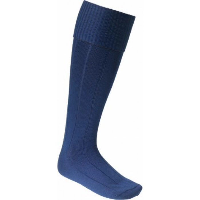 Plain football socks navy