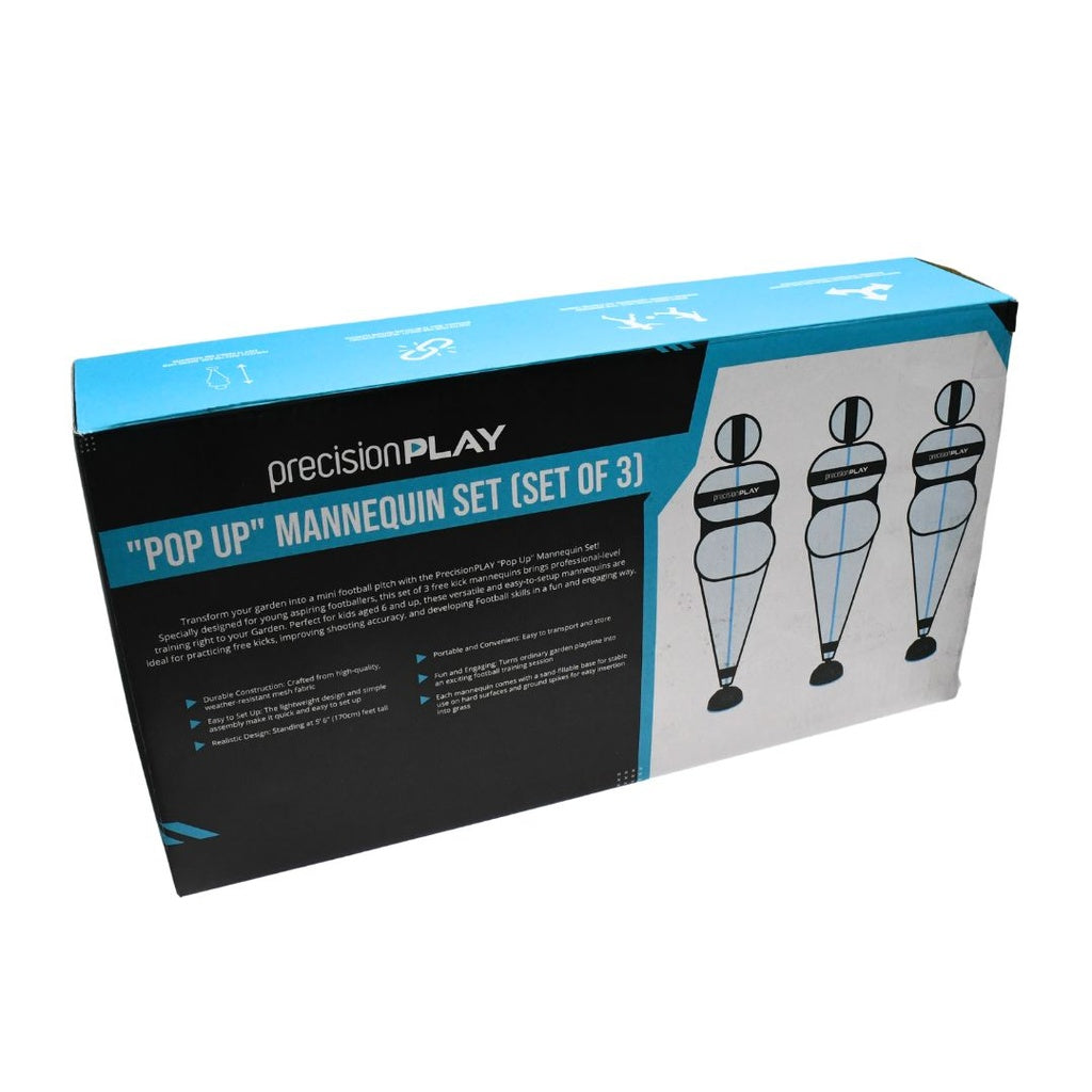 PrecisionPLAY "Pop Up" Mannequin Set (Set of 3) Packaging Box