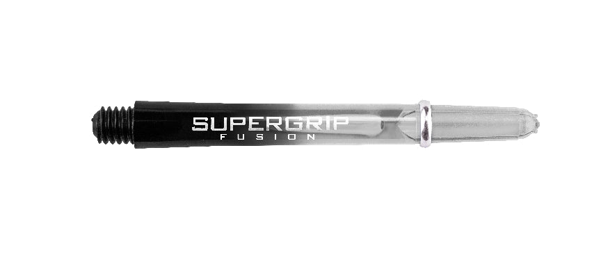 Harrows Dart Stems Supergrip Fusion Black/Clear