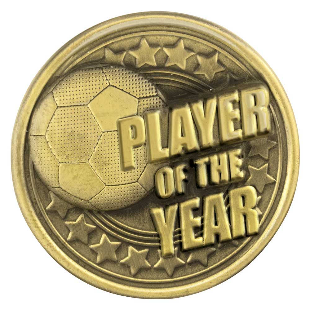 Superstar Football Player of Year Medal