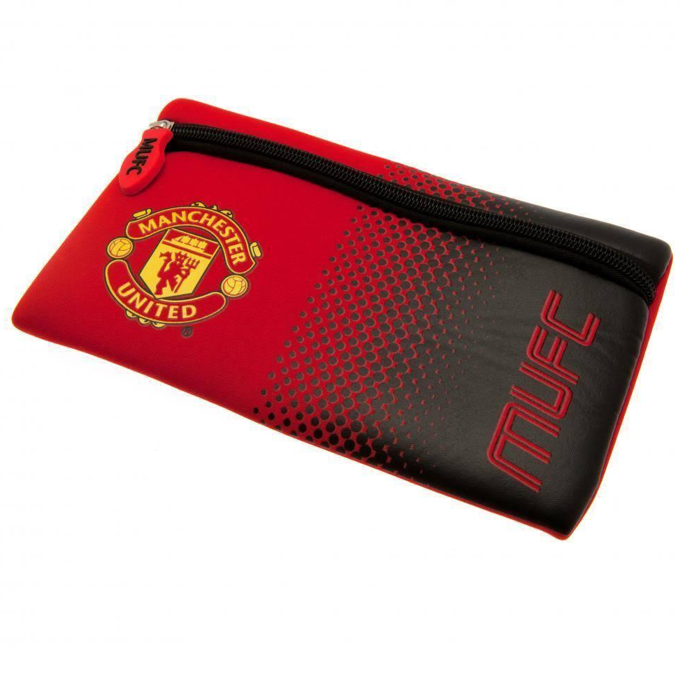 Manchester United Neoprene Fade Pencil Case