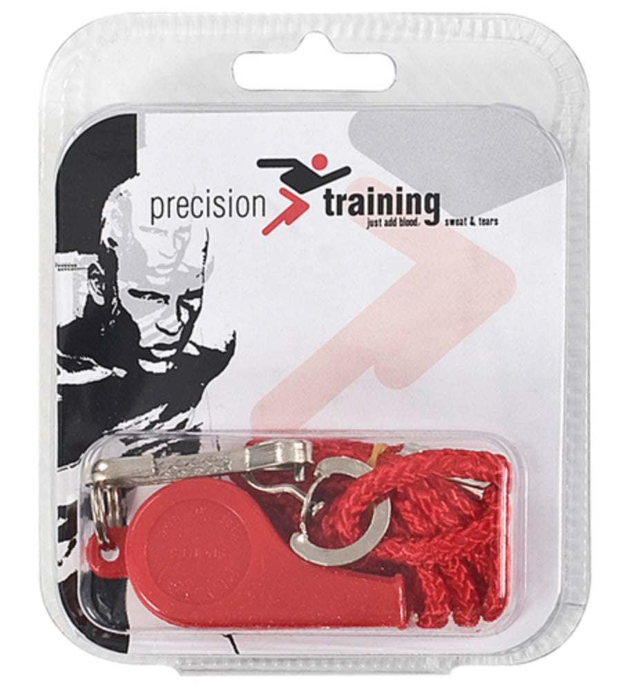 Precision Plastic Whistle & Lanyard (Single)
