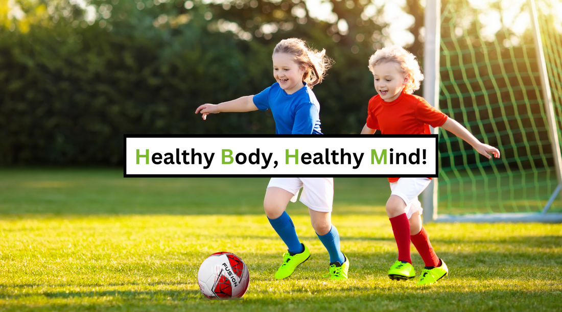 The physical and mental benefits of children playing football