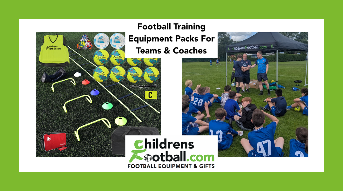 Football Training Equipment Packs for Teams and Coaches from ChildrensFootball.com