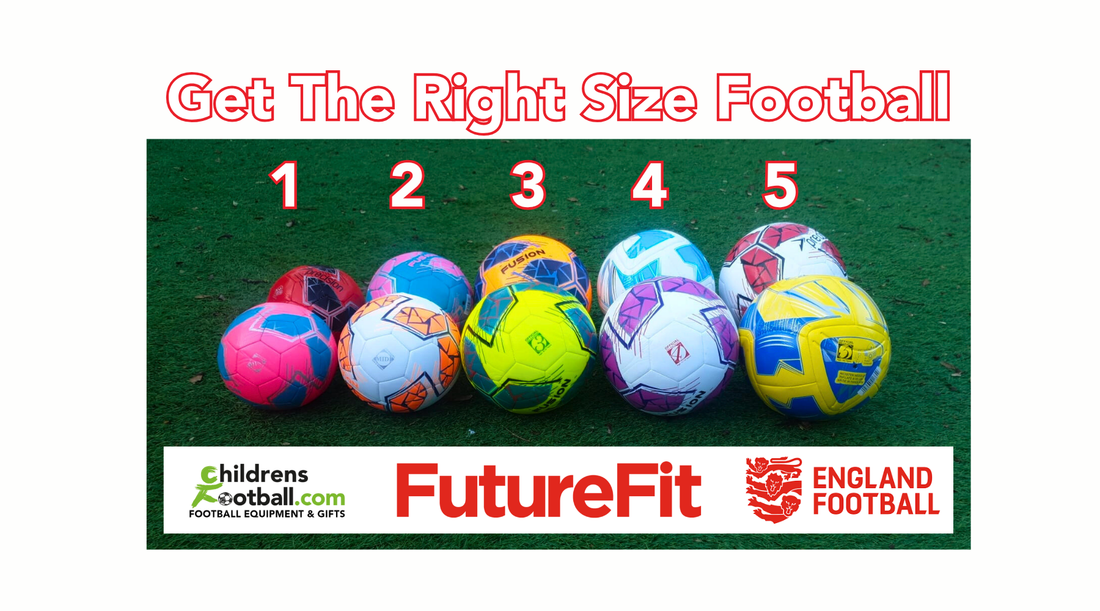Future Fit Update: Get The Right Size Football For Your Child's Age from Season 2026-27 Onwards In England