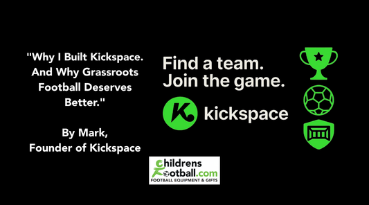 "Why I Built Kickspace. And Why Grassroots Football Deserves Better." - By Mark, Founder of Kickspace