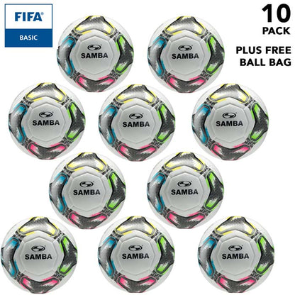 10 Pack of Samba Infiniti Pro Match Ball - FIFA Basic accredited