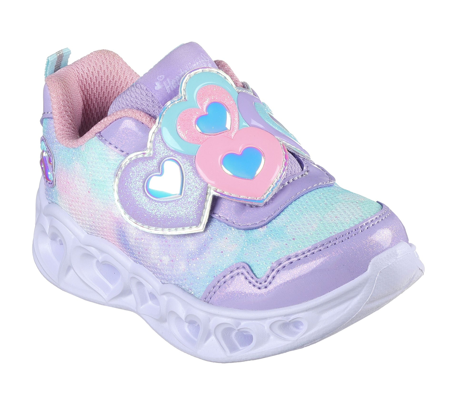 Skechers Heart Lights Girls Shoe Size J5