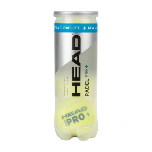 Head Padel Pro+ Balls- Tube of 3