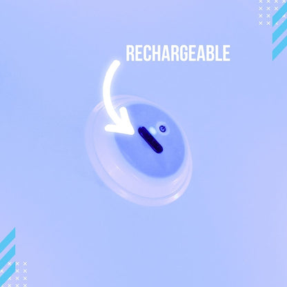 PrecisionPLAY LED Light up Flying Disc with Rechargeable point