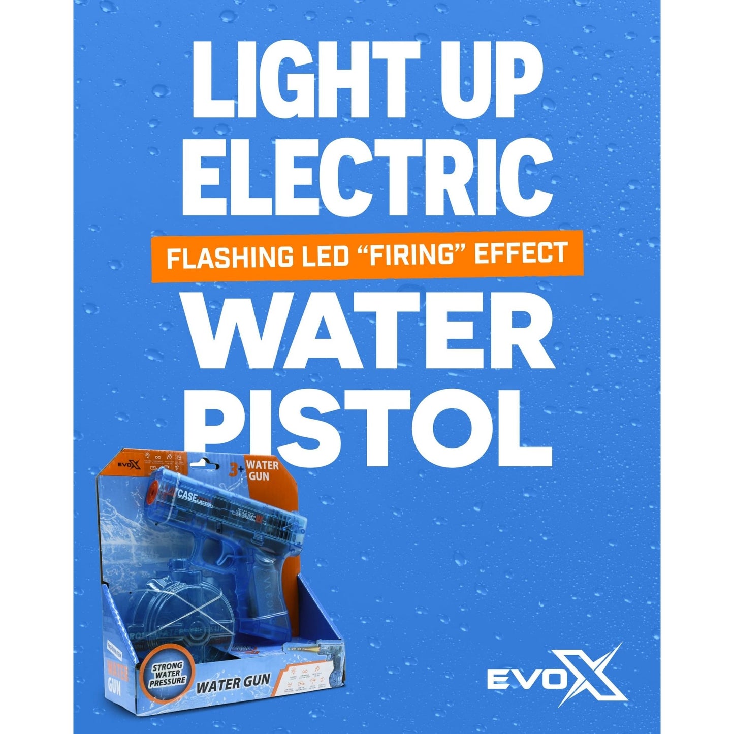 Evo-X Light Up Electric Water Pistol