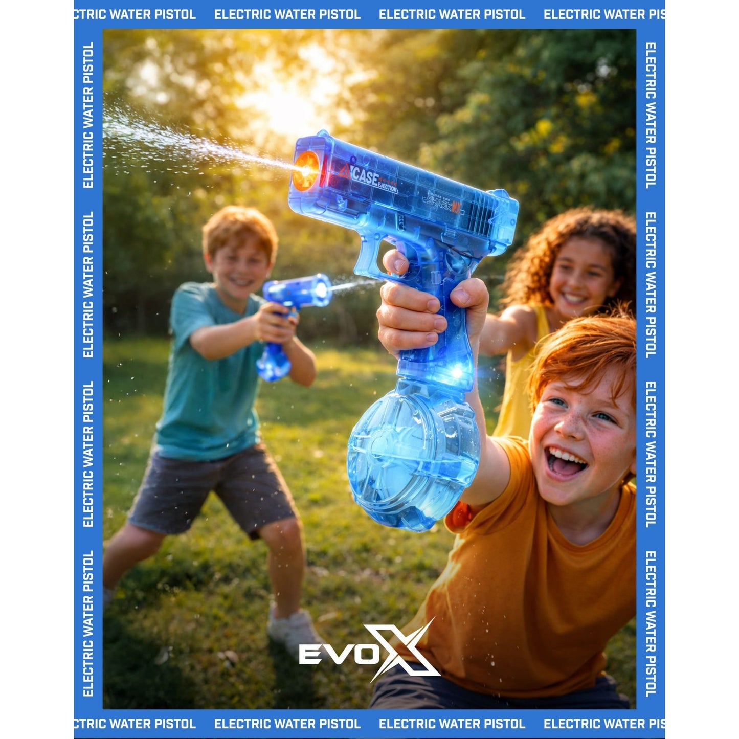 Evo-X Light Up Electric Water Pistol