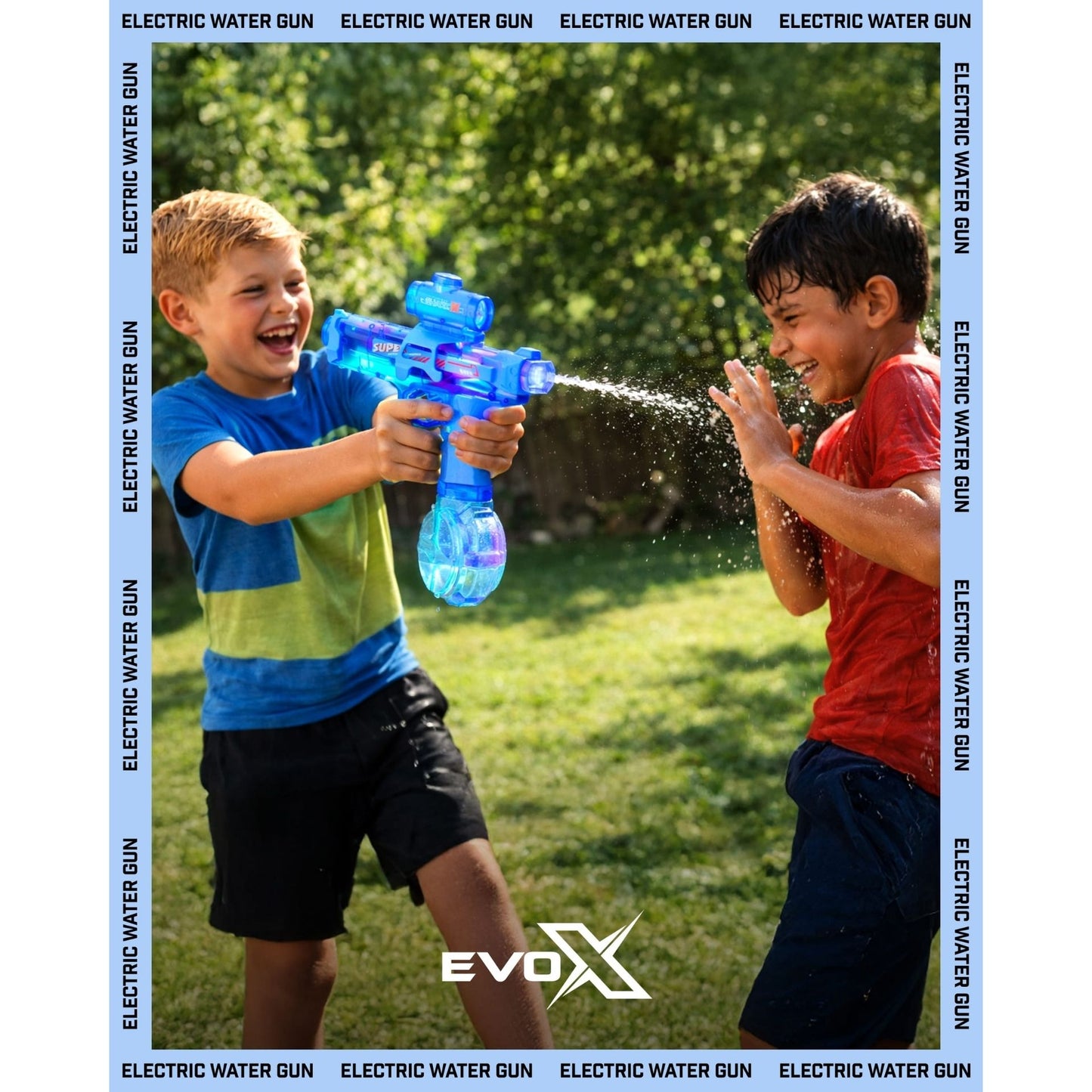 Evo-X Light Up Electric Water Gun