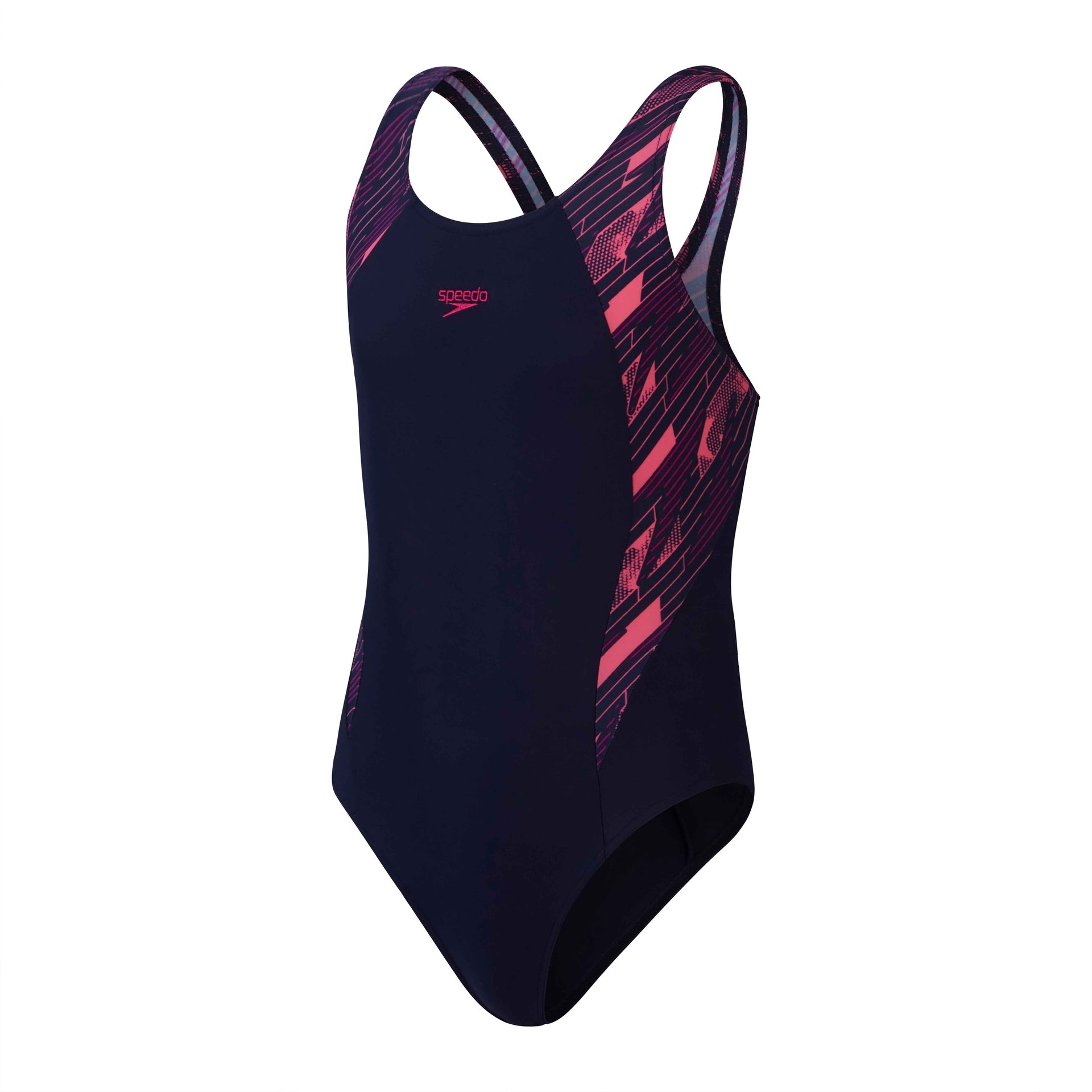 Speedo Hyperboom Splice Muscleback Teen Swimsuit