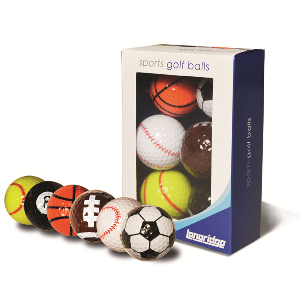 Longridge Sports Balls 6Pk