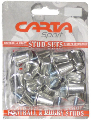 Aluminium Rugby Union Studs (Blister Pack Of 16)