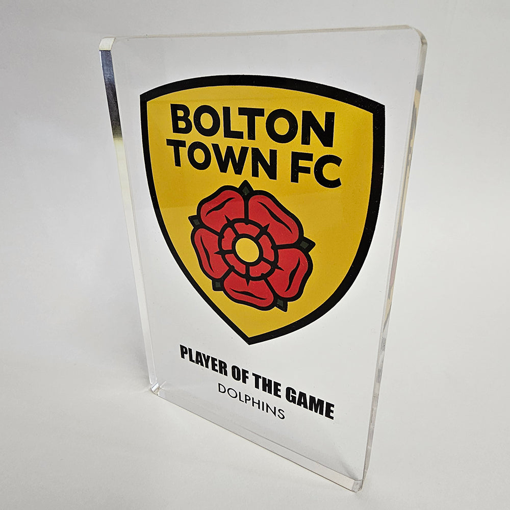 Personalised Football Award Plaques