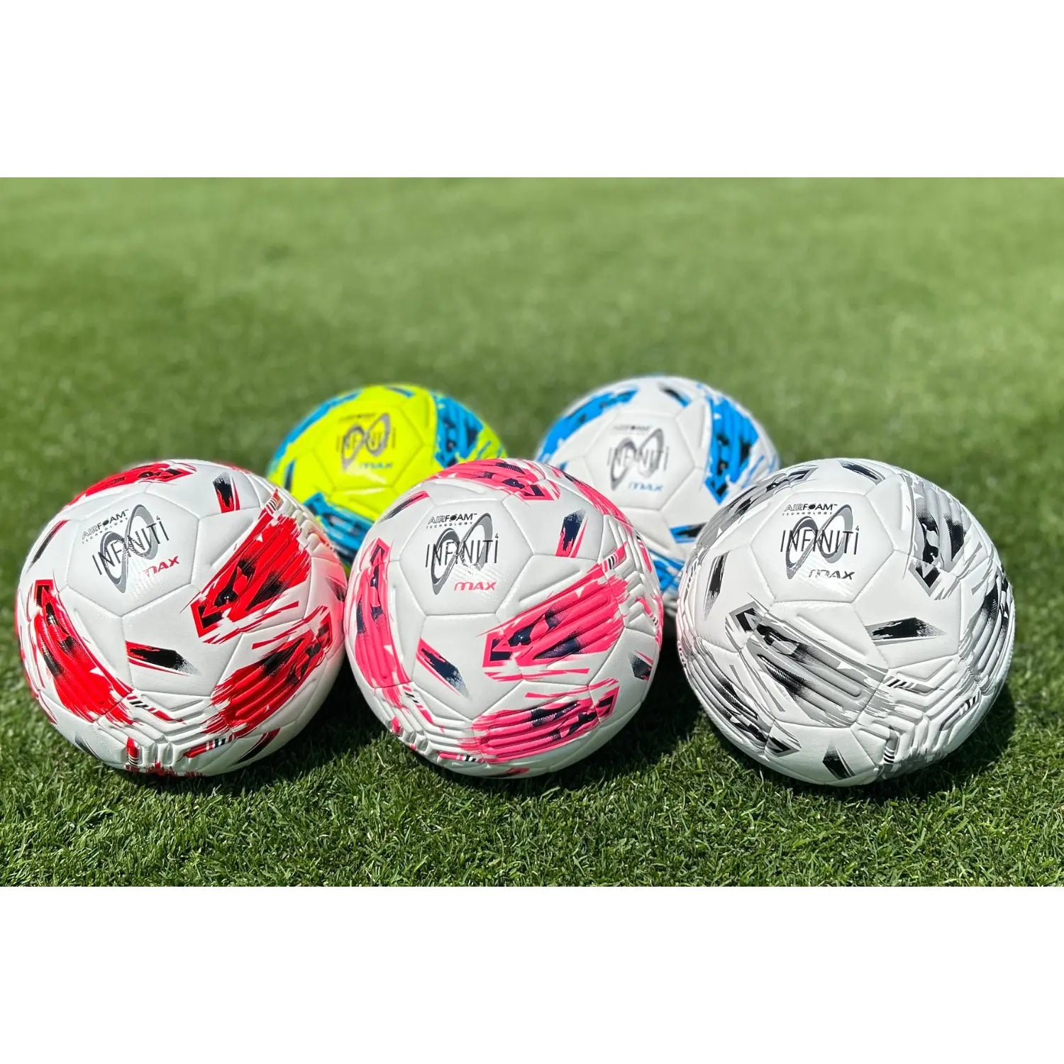 Samba Infiniti 4 MAX Training Football with AirFoam in 5 colourways and 3 sizes