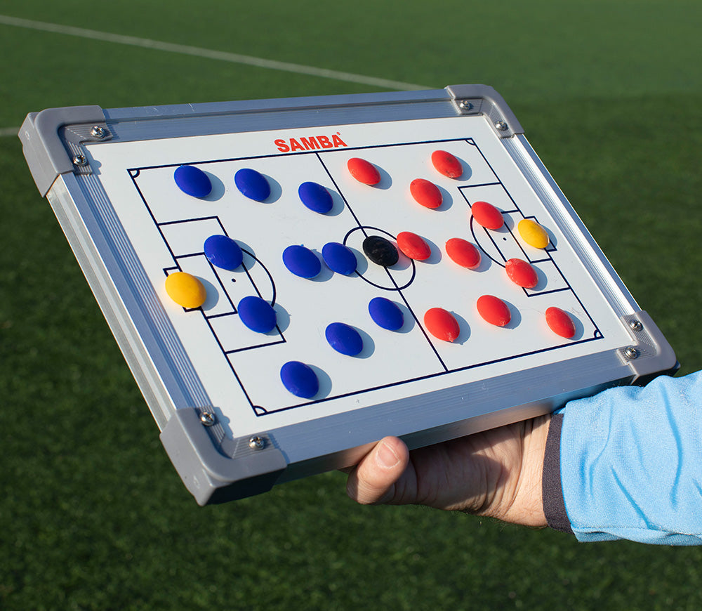 Samba's Mini tactic board ideal for the travelling coach