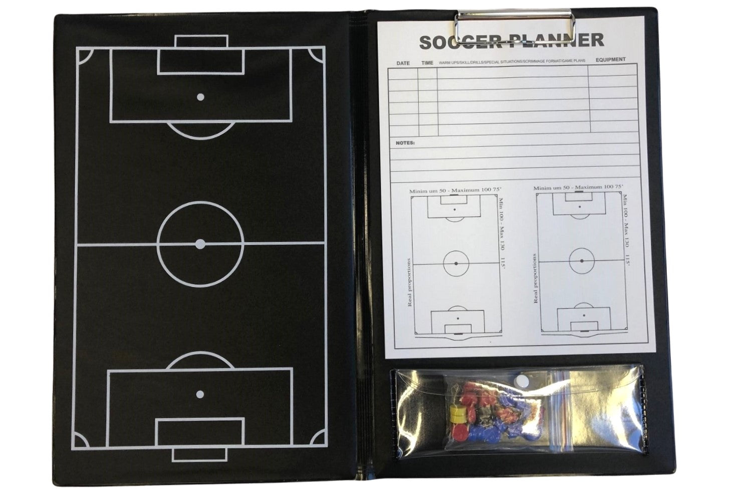 Football File Folder A4 Magnetic Football Coaches Folder – ChildrensFootball.com