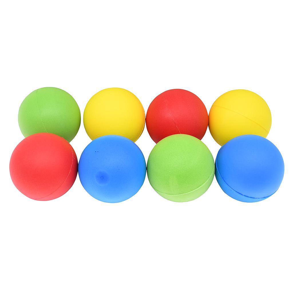 Uncoated Foam Ball (Pack of 8) 9cm