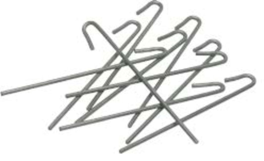 Football Net Ground Pegs - Metal (Pack Of 10)