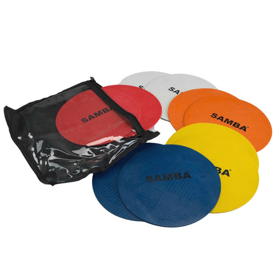 Round Rubber Flat Marker Discs (8") set of 10