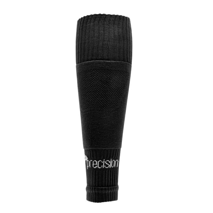 Precision Pro Footless Compression Sleeve Socks - Black