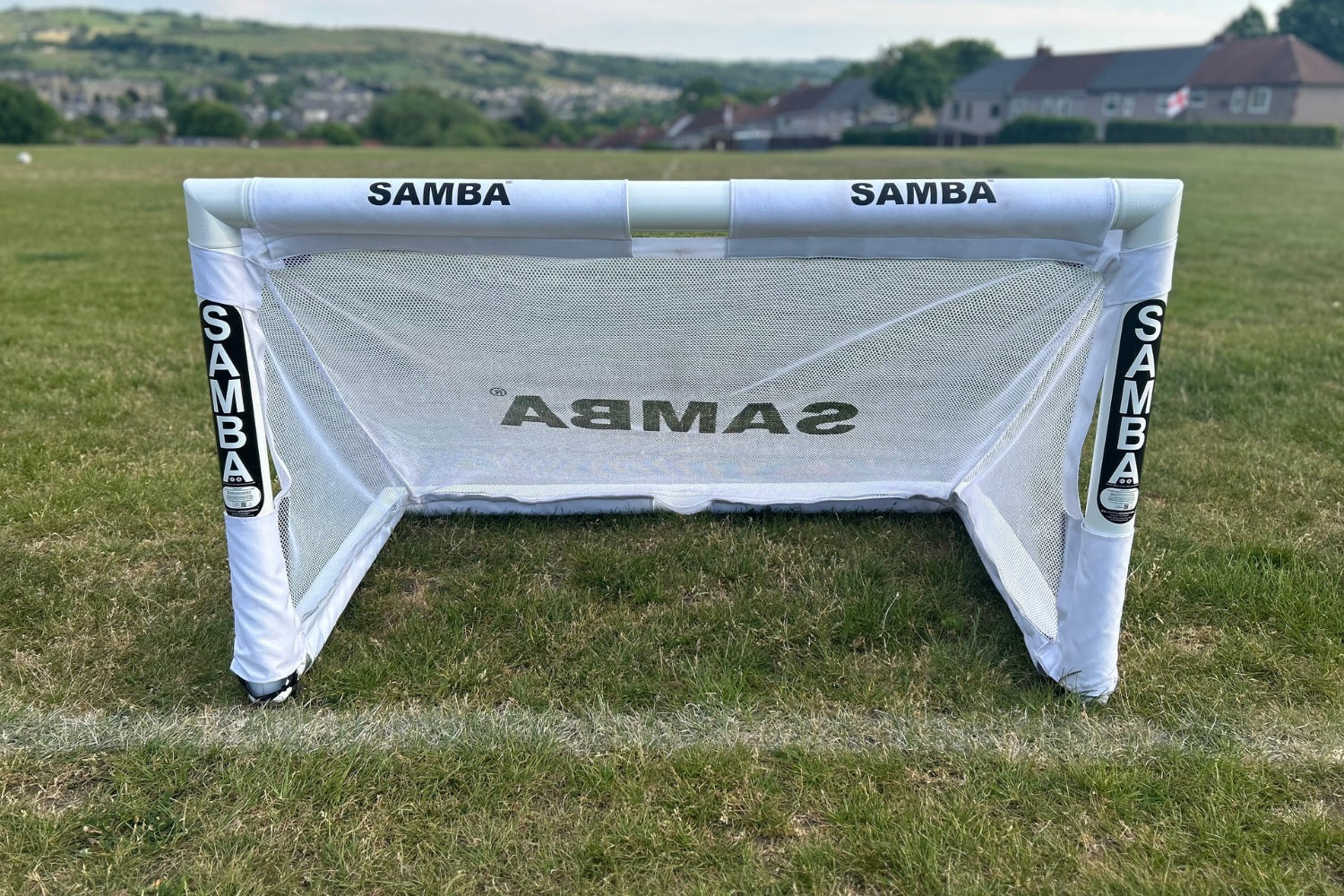 SAMBA 4ft x 2ft 5" Folding 3v3 Goal - White