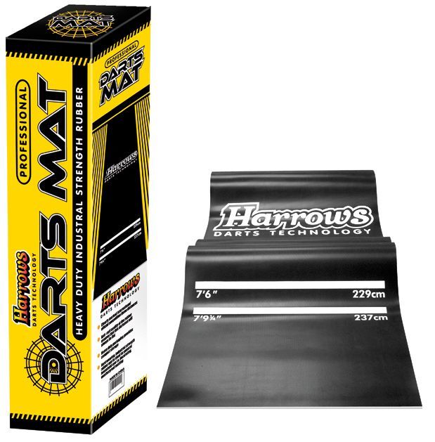 Harrows Pro Rubber Darts Mat 300x65cm