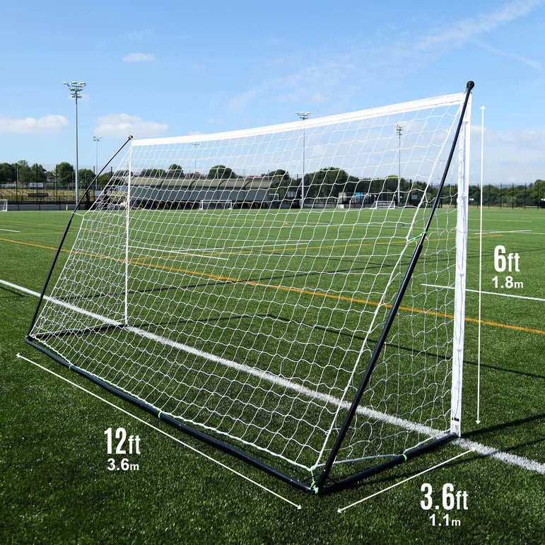 KICKSTER Elite Portable Football Goal 12x6