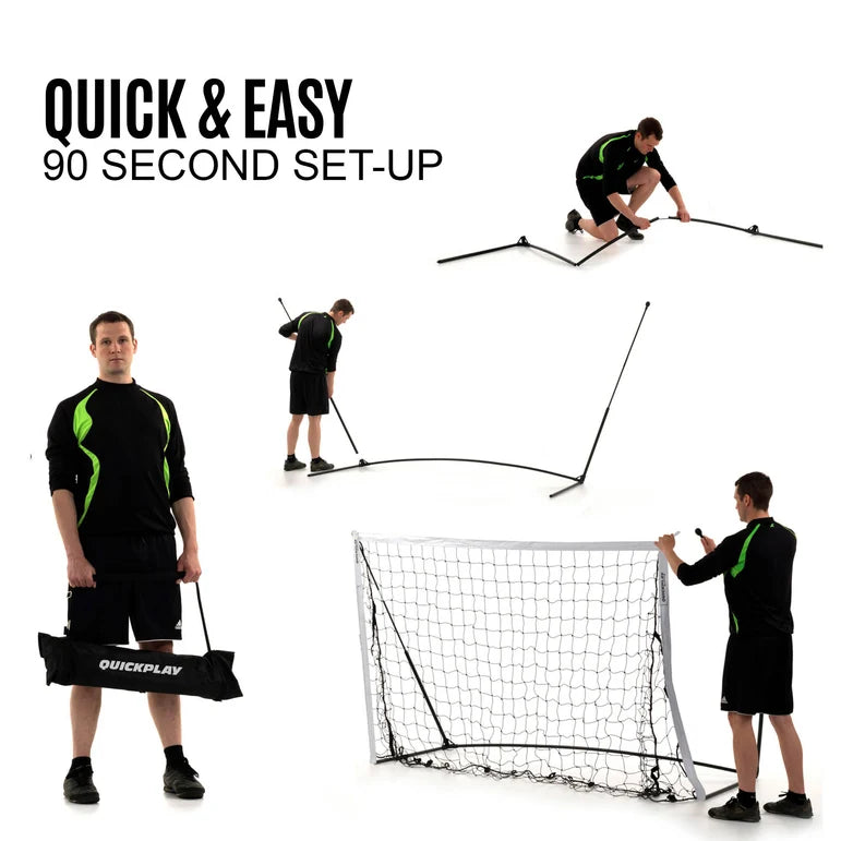 KICKSTER Elite Portable Football Goal 12x6