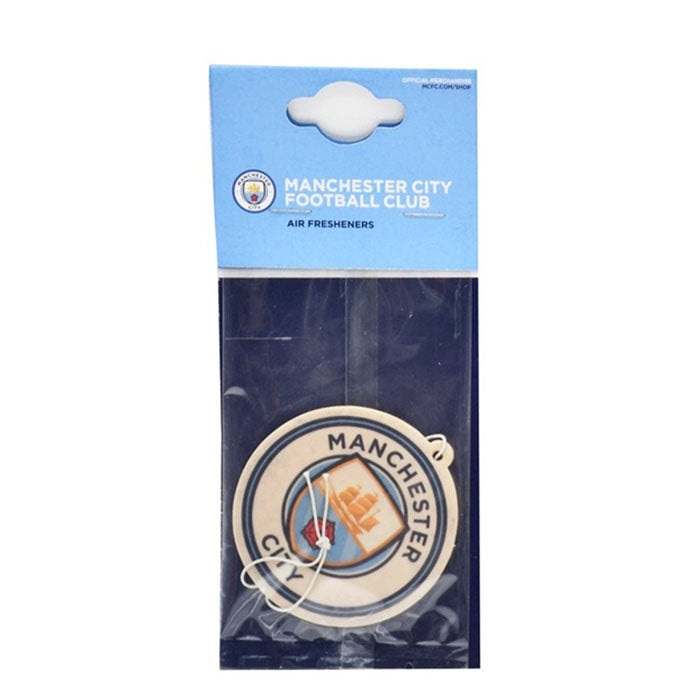 Manchester City Team Merchandise Crest Car Air Freshener