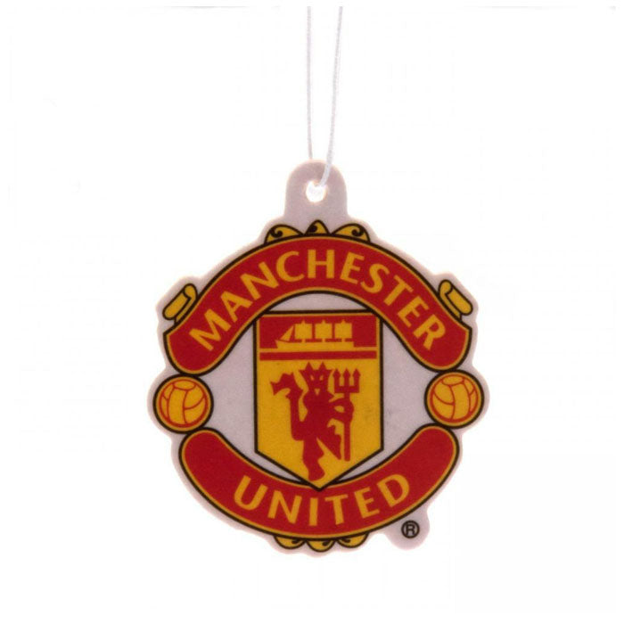 Manchester United Team Merchandise Crest Car Air Freshener