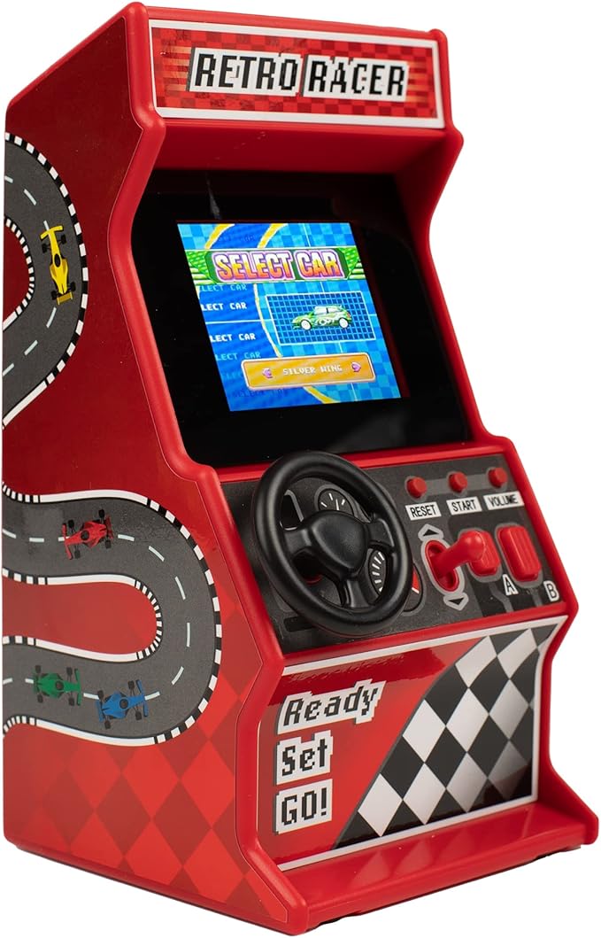 Retro Mini Arcade Racing Game (30-in-1 Games) – ChildrensFootball.com