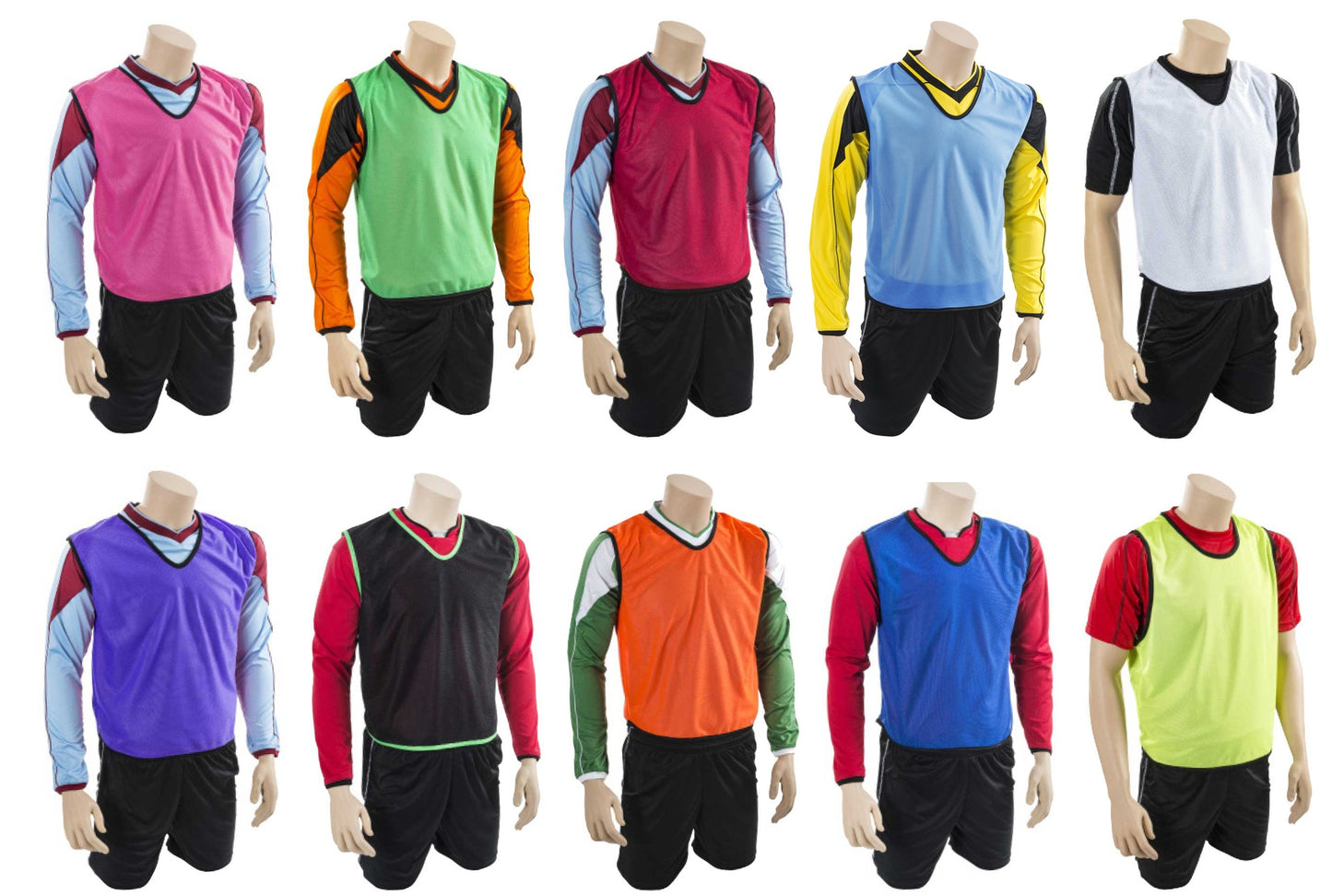 Plain Mesh Training Bib (Youth, Adult)