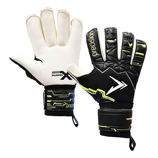 Precision Junior Fusion X Pro Roll Finger Giga Goal Keeper Gloves
