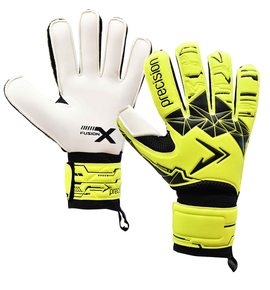 Precision Fusion X Flat Cut Essential Goalkeeper  Gloves