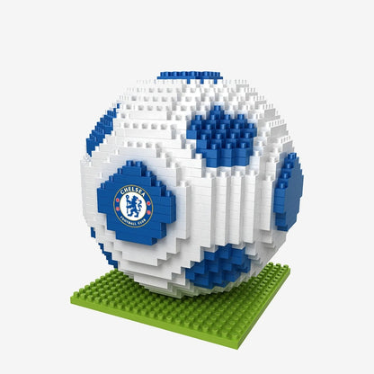 Team Merchandise 3D BRXLZ Football - Chelsea Lego Style Builing Bricks