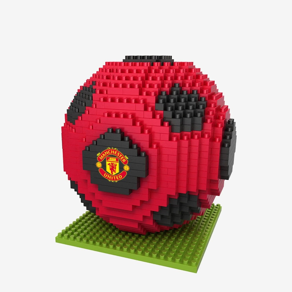 Team Merchandise 3D BRXLZ Football - Manchester United Lego Style Builing Bricks