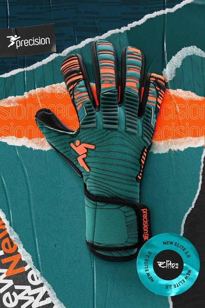 Precision Elite 2.0 Contact Goalkeeper Gloves in Junior and Adult Sizes