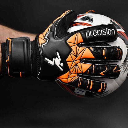 Precision Fusion X Roll Finger Protect Goal Keeper Gloves