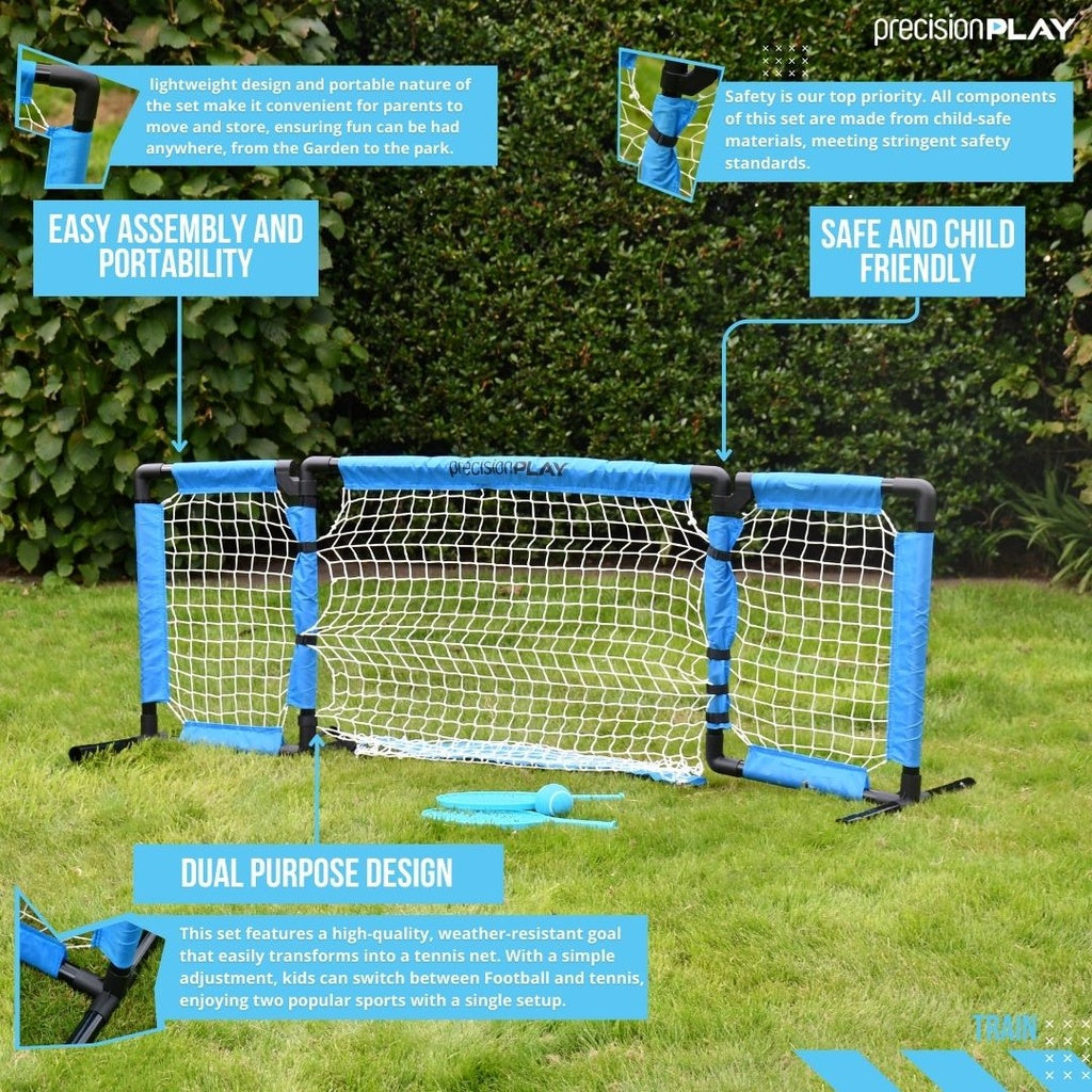 PrecisionPLAY 2in1 Combo Set for Football & Tennis features image